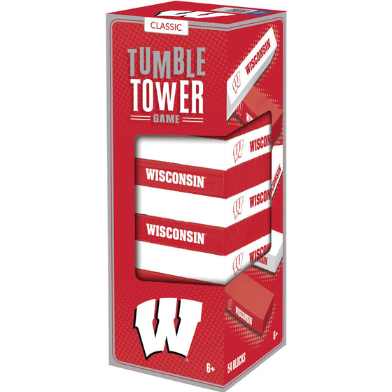 Wisconsin Badgers Tumble Tower - 757 Sports Collectibles