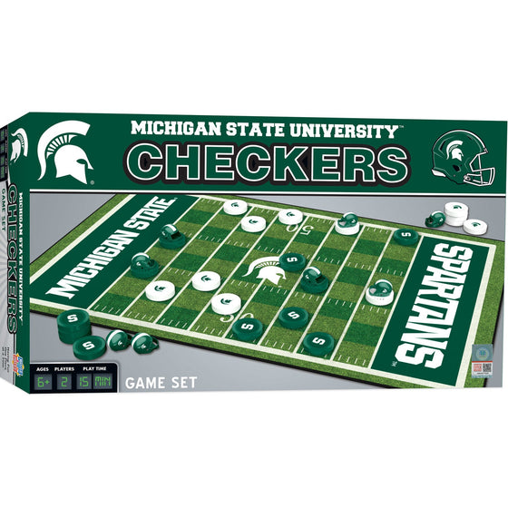 Michigan State Spartans Checkers - 757 Sports Collectibles