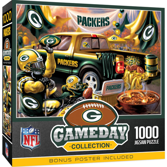 Green Bay Packers - Gameday 1000 Piece Jigsaw Puzzle - 757 Sports Collectibles