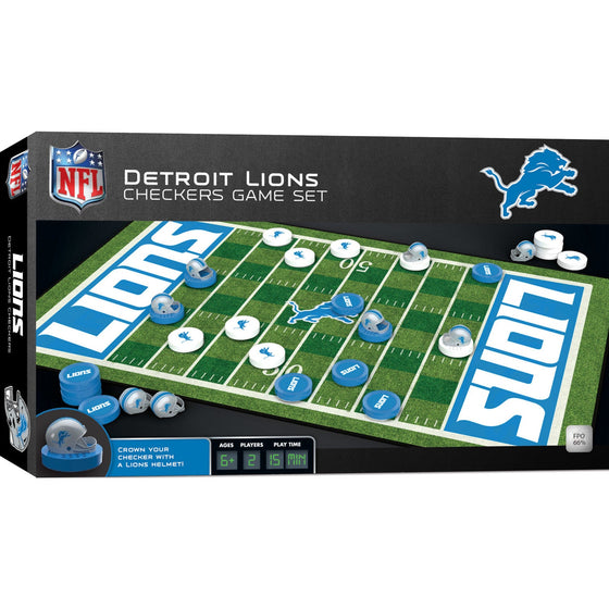 Detroit Lions Checkers - 757 Sports Collectibles