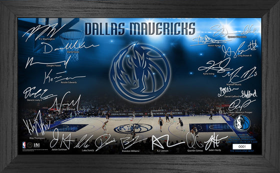 Dallas Mavericks 2024-25 Signature Court