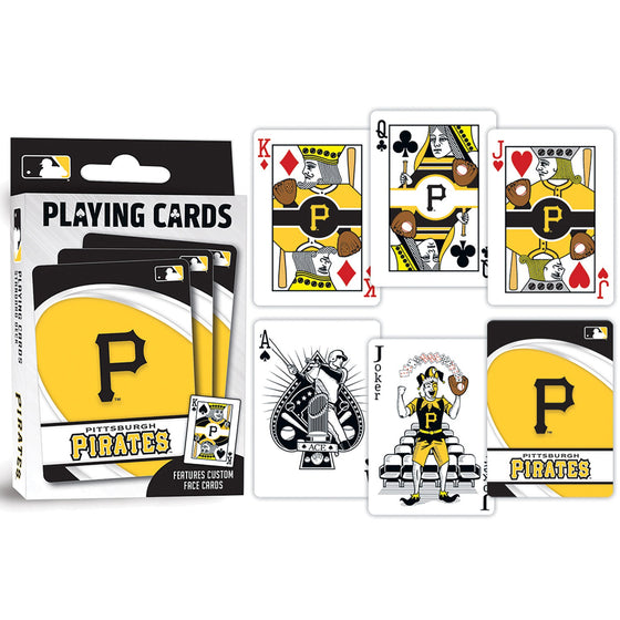 Pittsburgh Pirates Playing Cards - 54 Card Deck - 757 Sports Collectibles