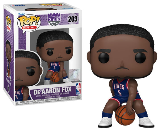 De'Aaron Fox (Sacramento Kings) City Edition Jersey NBA Funko Pop!