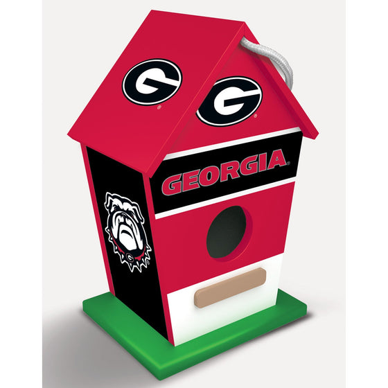 Georgia Bulldogs Birdhouse - 757 Sports Collectibles