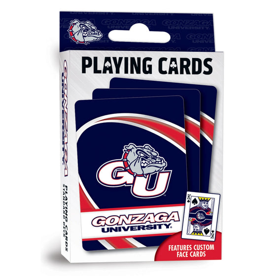 Gonzaga Bulldogs Playing Cards - 54 Card Deck - 757 Sports Collectibles