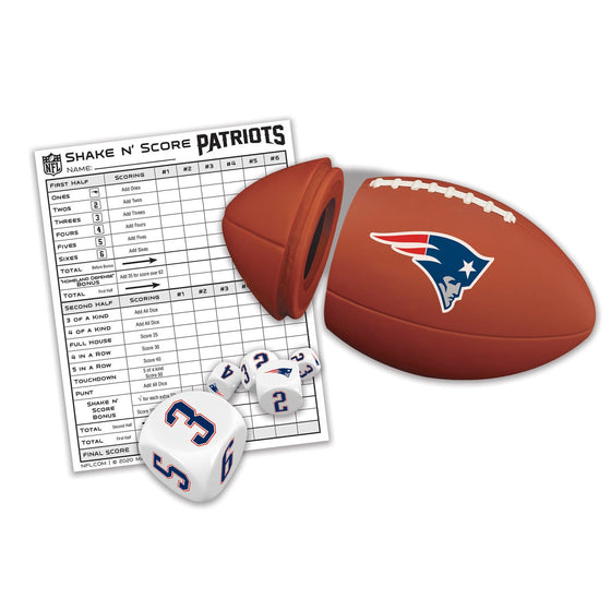 New England Patriots Shake n' Score - 757 Sports Collectibles