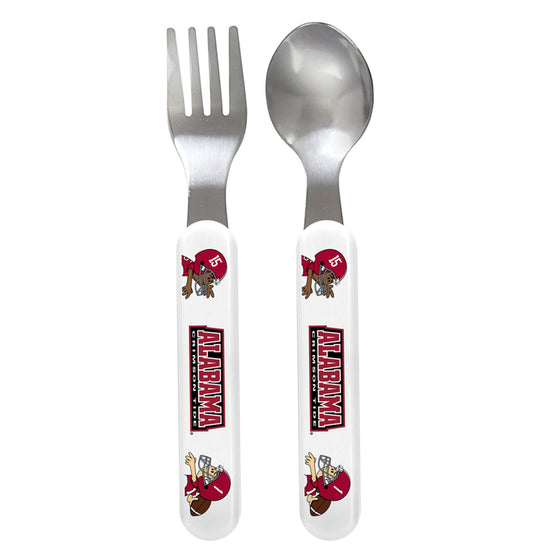 Alabama Crimson Tide - Baby Fork & Spoon Set - 757 Sports Collectibles