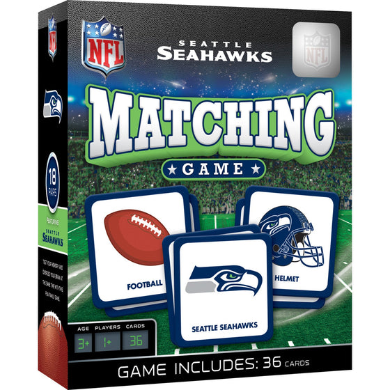 Seattle Seahawks Matching Game - 757 Sports Collectibles