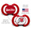 Utah Utes - Pacifier 2-Pack - 757 Sports Collectibles