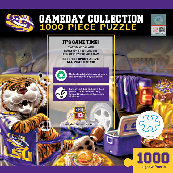 LSU Tigers - Gameday 1000 Piece Jigsaw Puzzle - 757 Sports Collectibles