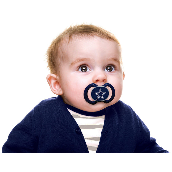 Dallas Cowboys NFL Baby Fanatic Pacifier 2-Pack