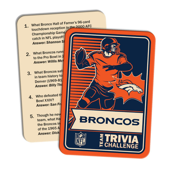 Denver Broncos Trivia Challenge - 757 Sports Collectibles