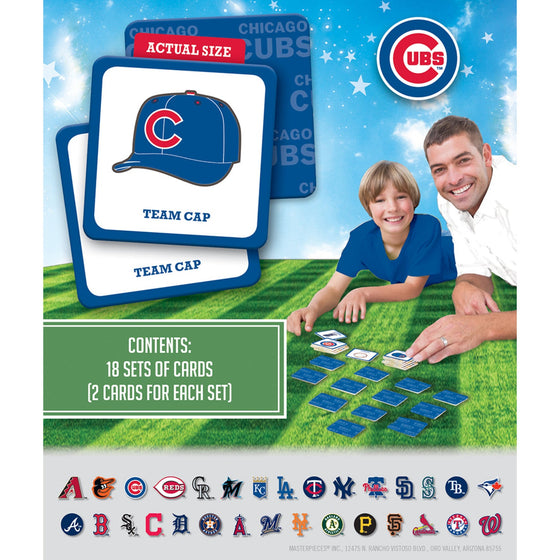 Chicago Cubs Matching Game - 757 Sports Collectibles