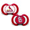 St. Louis Cardinals - Pacifier 2-Pack - 757 Sports Collectibles