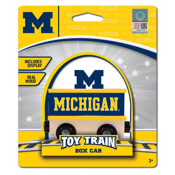 Michigan Wolverines Toy Train Box Car - 757 Sports Collectibles