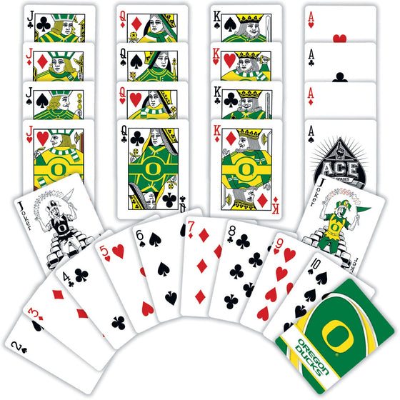 Oregon Ducks Playing Cards - 54 Card Deck - 757 Sports Collectibles