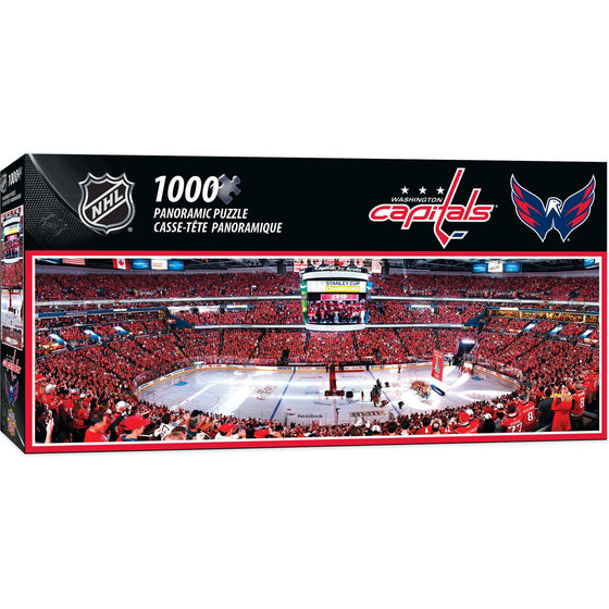 Washington Capitals - 1000 Piece Panoramic Jigsaw Puzzle - 757 Sports Collectibles