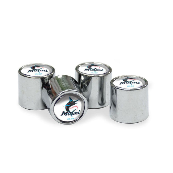 Miami Marlins Valve Stem Caps - Special Order