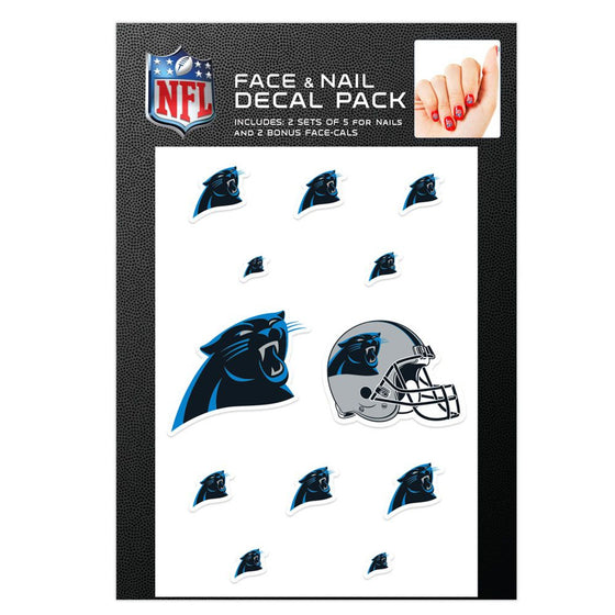 Carolina Panthers Nail Cals