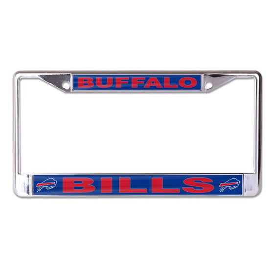 Buffalo Bills Lic Plt Frame S/L Printed