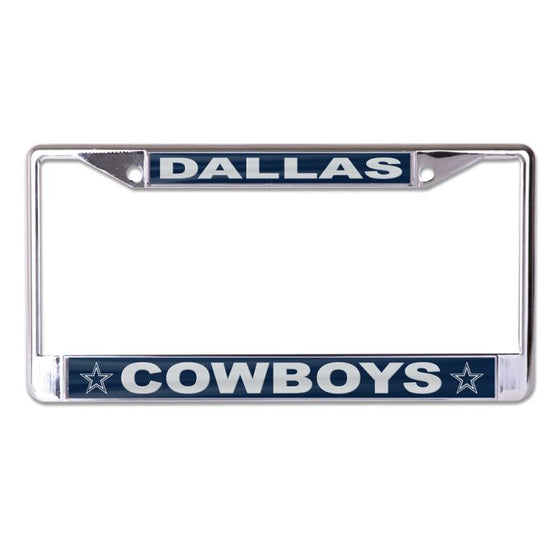 Dallas Cowboys Lic Plt Frame S/L Printed