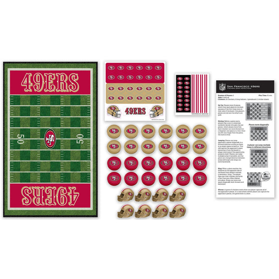 San Francisco 49ers Checkers - 757 Sports Collectibles