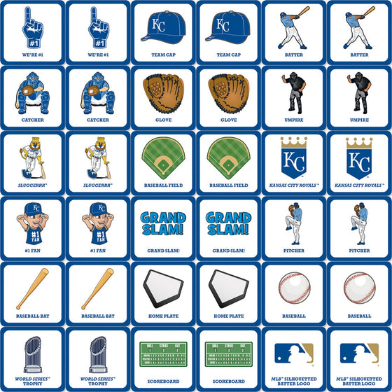 Kansas City Royals Matching Game - 757 Sports Collectibles