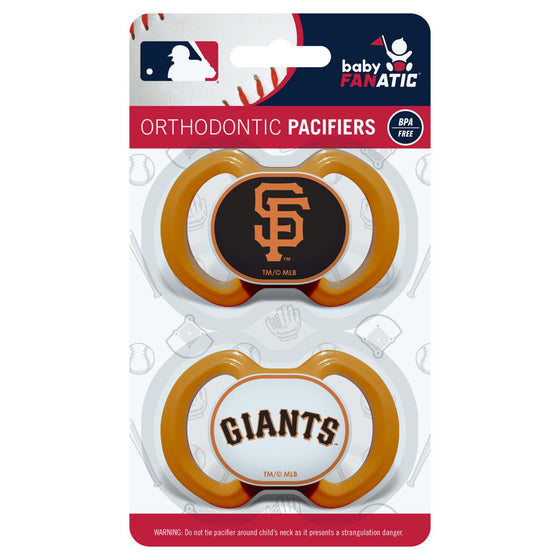 San Francisco Giants - Pacifier 2-Pack - 757 Sports Collectibles