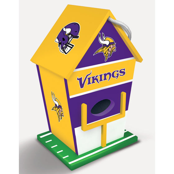 Minnesota Vikings Birdhouse - 757 Sports Collectibles