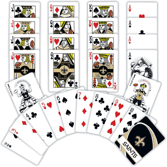 New Orleans Saints Playing Cards - 54 Card Deck - 757 Sports Collectibles