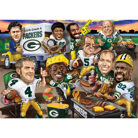 Green Bay Packers - All Time Greats 500 Piece Jigsaw Puzzle - 757 Sports Collectibles