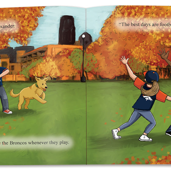 Denver Broncos - Home Team Children's Book - 757 Sports Collectibles