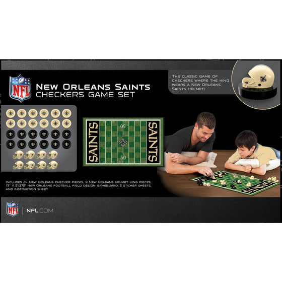 New Orleans Saints Checkers - 757 Sports Collectibles