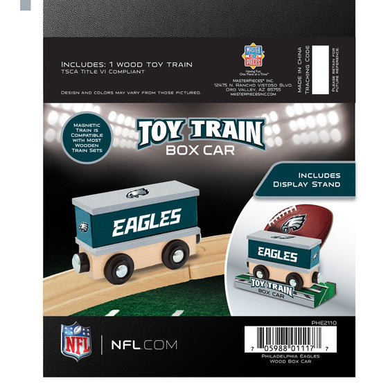 Philadelphia Eagles Toy Train Box Car - 757 Sports Collectibles