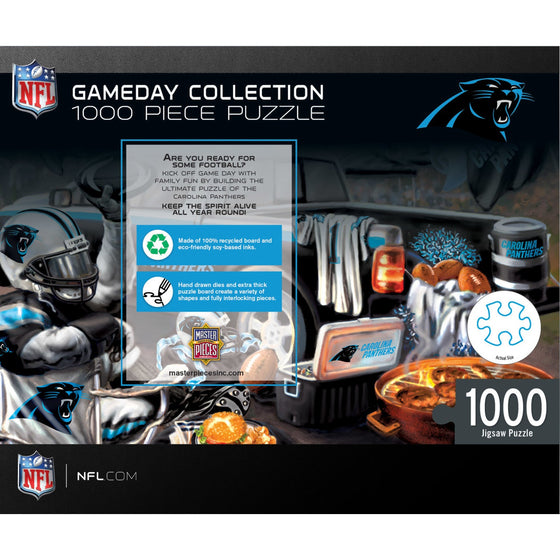 Carolina Panthers - Gameday 1000 Piece Jigsaw Puzzle - 757 Sports Collectibles