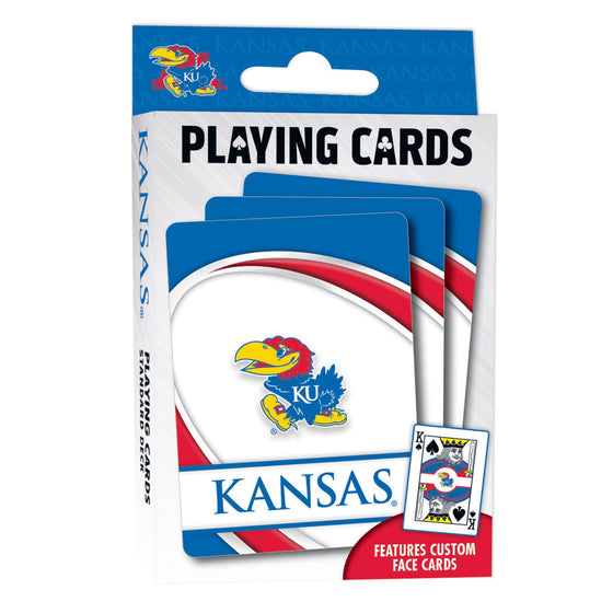 Kansas Jayhawks Playing Cards - 54 Card Deck - 757 Sports Collectibles