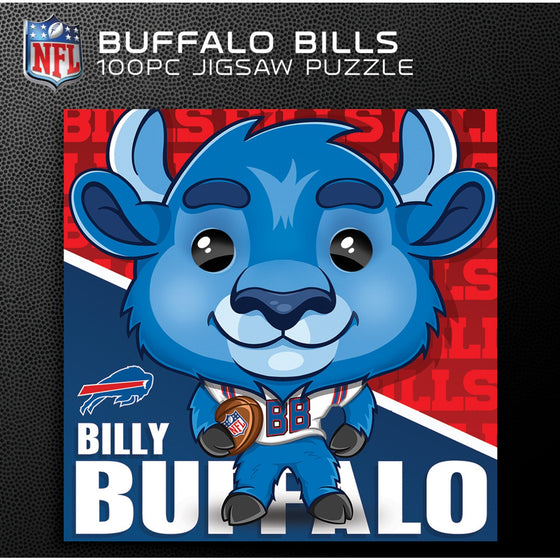 Billy Buffalo - Buffalo Bills Mascot 100 Piece Jigsaw Puzzle - 757 Sports Collectibles