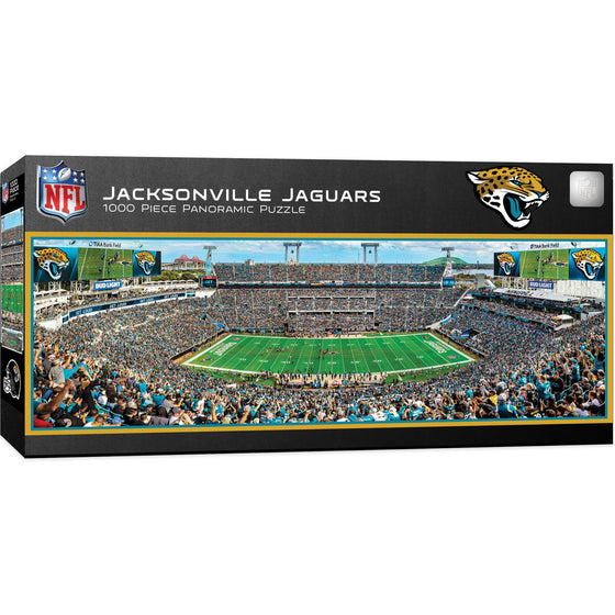 Jacksonville Jaguars - 1000 Piece Panoramic Jigsaw Puzzle - 757 Sports Collectibles