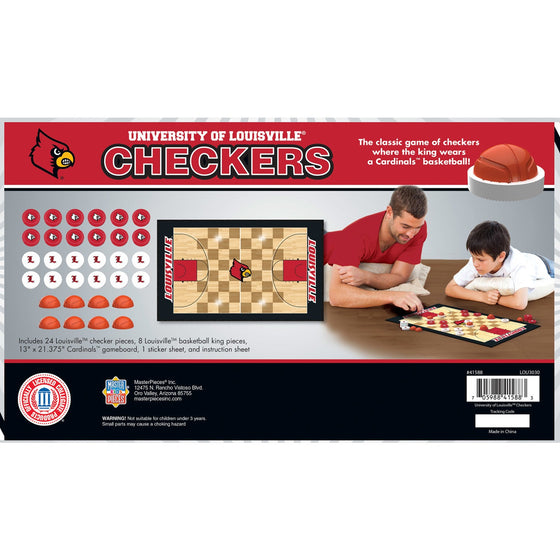 Louisville Cardinals Checkers - 757 Sports Collectibles