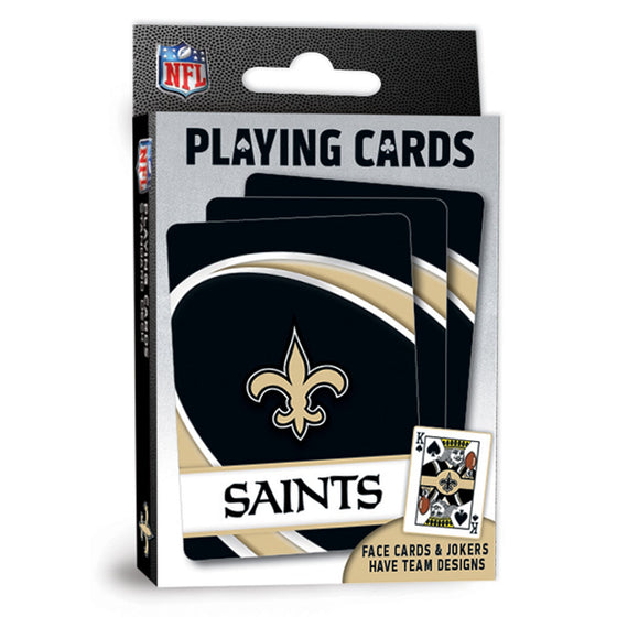 New Orleans Saints Playing Cards - 54 Card Deck - 757 Sports Collectibles