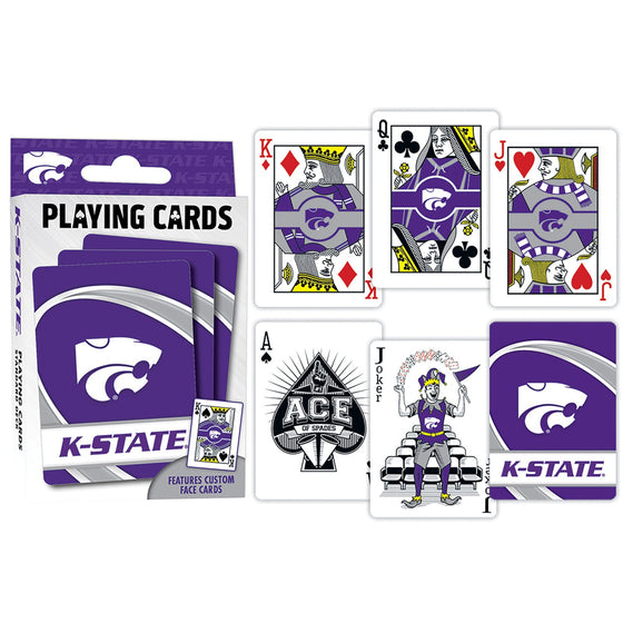 Kansas State Wildcats Playing Cards - 54 Card Deck - 757 Sports Collectibles