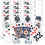 Auburn Tigers - 2-Pack Playing Cards & Dice Set - 757 Sports Collectibles