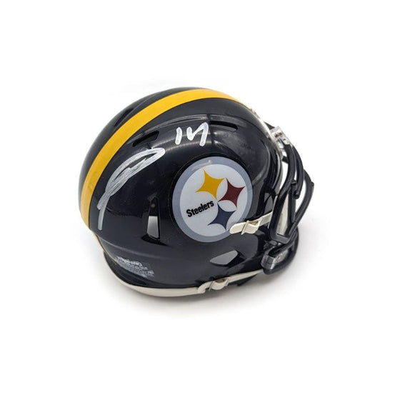 George Pickens Signed Pittsburgh Steelers Speed Mini Helmet - 757 Sports Collectibles