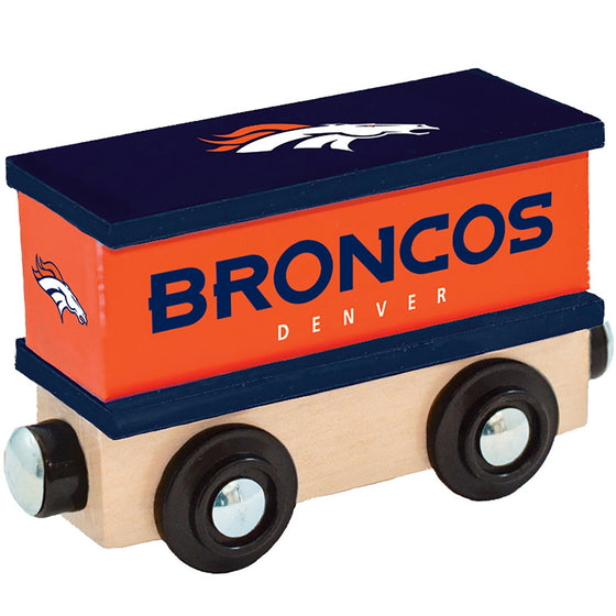 Denver Broncos Toy Train Box Car - 757 Sports Collectibles