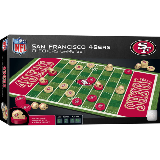 San Francisco 49ers Checkers - 757 Sports Collectibles