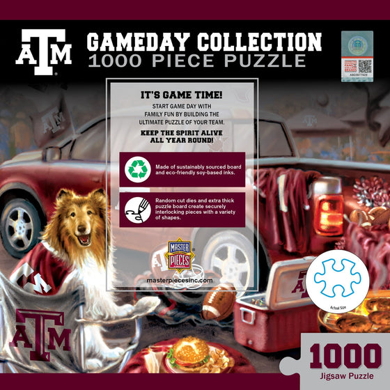 Texas A&M Aggies - Gameday 1000 Piece Jigsaw Puzzle - 757 Sports Collectibles