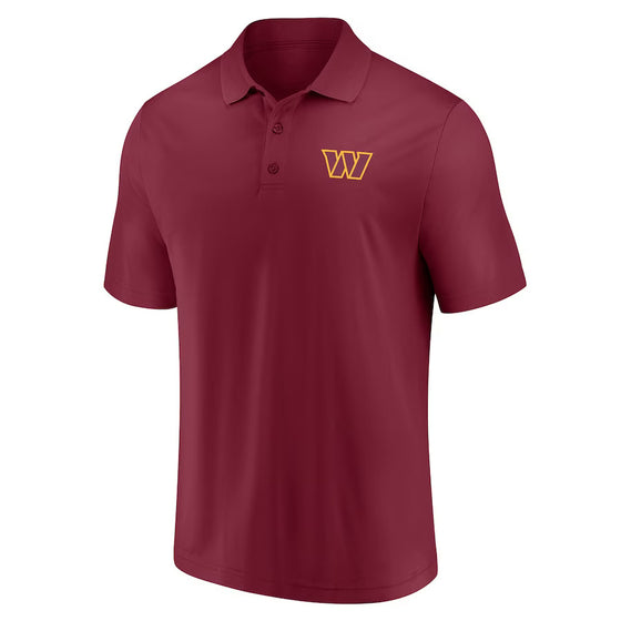 Washington Commanders Fanatics Branded Polo Shirt - Burgundy - 757 Sports Collectibles