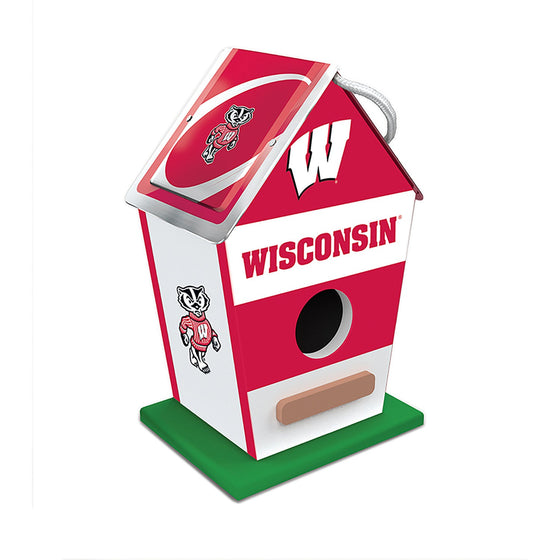 Wisconsin Badgers Birdhouse - 757 Sports Collectibles