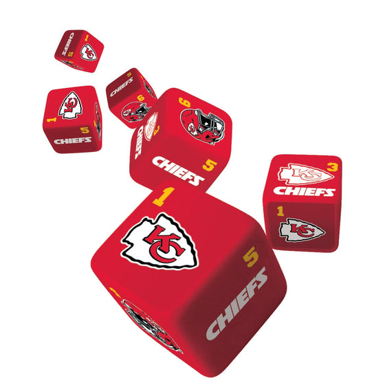 Kansas City Chiefs Dice Set - 19mm