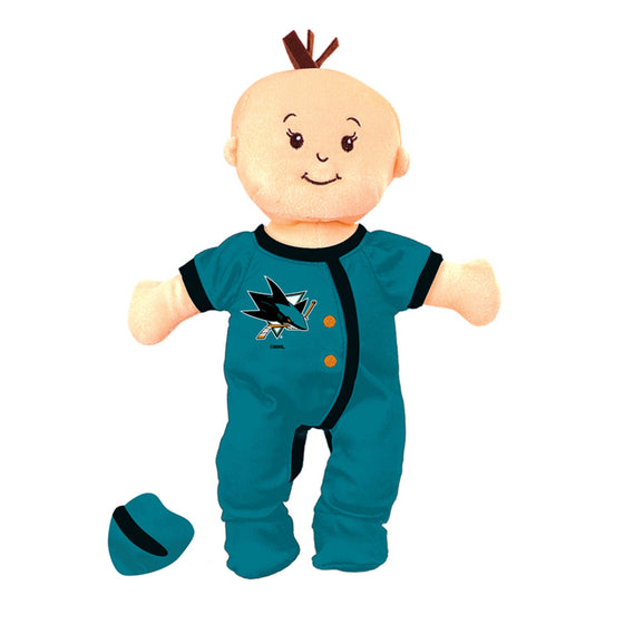 San Jose Sharks Baby Fan Doll - 757 Sports Collectibles